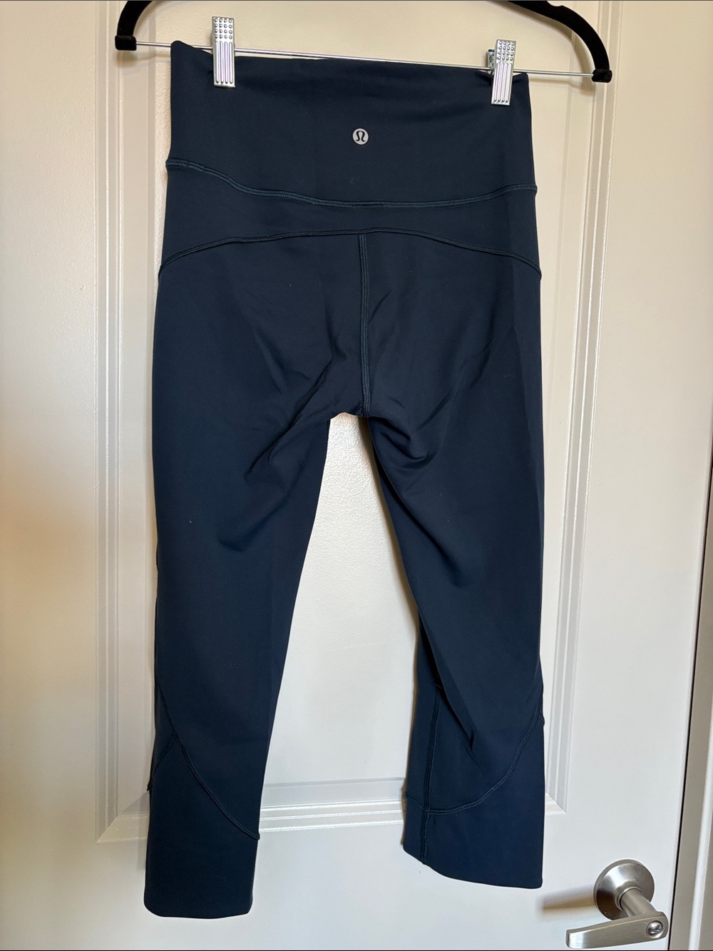 lululemon athletica navy/teal High-Rise Capri Leggings
